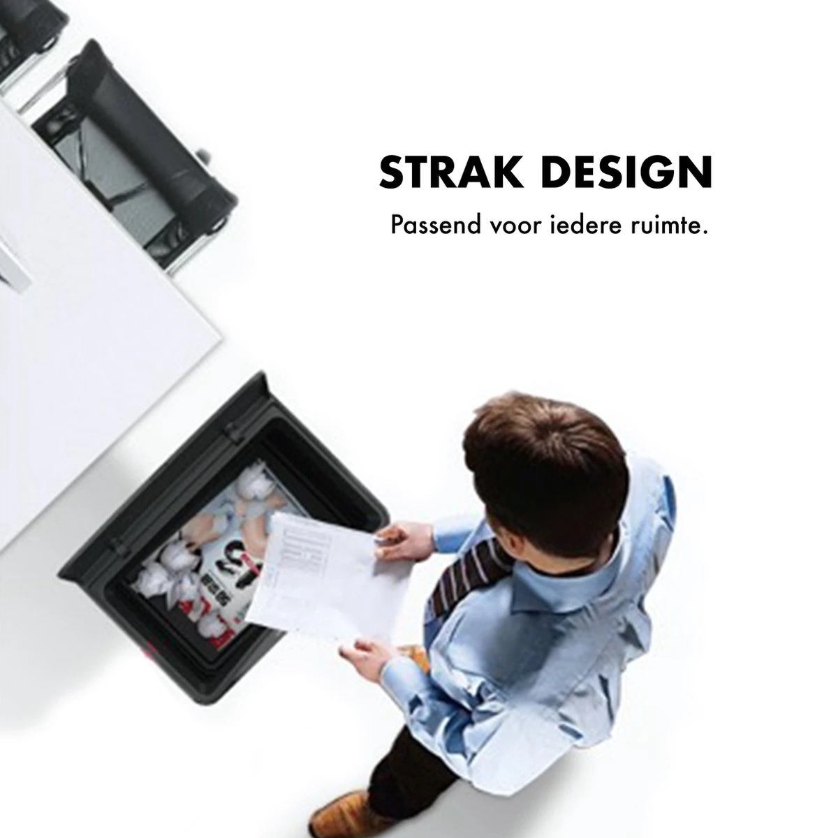 MOA Sensor Prullenbak - 50 Liter - RVS & Duurzaam ABS - Non-slip - Geruisloze Deksel - Vertraagd Sluiten Modus - Stainless - SB02S 7 MOA Sensor Prullenbak - 50 Liter - RVS & Duurzaam ABS - Non-slip - Geruisloze Deksel - Vertraagd Sluiten Modus - Stainless - SB02S - Afbeelding 5