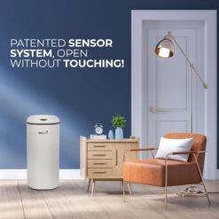 MaxxHome Prullenbak Met Sensor - 30L - Soft Close Deksel - RVS - Design Afvalemmer - Hygiënisch - Vingerafdruk Bestendig - Vuilnisbak Met Elektrische Deksel - Sensor Prullenbak - 30 Liter Vuilbak - 29 X 29 X 61,5 12 MaxxHome Prullenbak Met Sensor - 30L - Soft Close Deksel - RVS - Design Afvalemmer - Hygiënisch - Vingerafdruk Bestendig - Vuilnisbak Met Elektrische Deksel - Sensor Prullenbak - 30 Liter Vuilbak - 29 X 29 X 61,5 -Mepal shop 1200x1200 1223