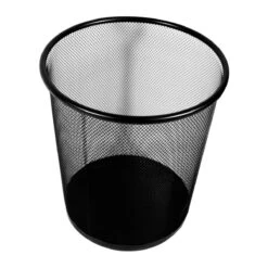 Robuuste Papier Prullenmand - Kantoor Papierprullenmand - Dat Kan Nog Korter = Mand - 16.5 Liter - Duurzame Prullenmand - Metaal - Zwart - Mini Kamer Prullenbak -Mepal shop 1200x1200 1299