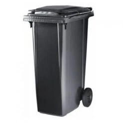 Kunststof Kliko Afval Rolcontainer Mini Container - 240 Liter - Grijs -Mepal shop 1200x1200 1322