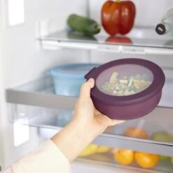 Mepal - Multikom Cirqula 3-delige Set (350 + 750 + 1250 Ml) - Mag In De Vriezer, Magnetron En Vaatwasser – Nordic Berry – Meal Prep Bakjes - Bewaardozen Met Deksel -Mepal shop 1200x1200 1381