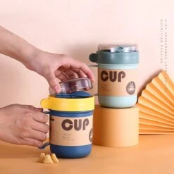 Soepbeker Magnetron Met Hendel 500ml - Hitte Bestendige Beker - Lunchcontainer - Yoghurt To Go - Soepbeker To Go - Inclusief Lepel/vork -Mepal shop 1200x1200 1402