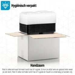 Meal Prep Bakjes - 20 Stuks - 3 Compartimenten - Lunchbox - Diepvriesbakjes - Vershoudbakjes - Plastic Bakjes Met Deksel - Magnetron Bakjes Met Deksel - Meal Prep - Vershouddoos - 1L - BPA Vrij - Fitcrafters -Mepal shop 1200x1200 1434