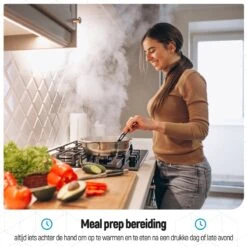 Meal Prep Bakjes - 10 Stuks - 3 Compartimenten - Lunchbox - Diepvriesbakjes - Vershoudbakjes - Plastic Bakjes Met Deksel - Magnetron Bakjes Met Deksel - Meal Prep - Vershouddoos - 1L - BPA Vrij – Fitcrafters -Mepal shop 1200x1200 1471