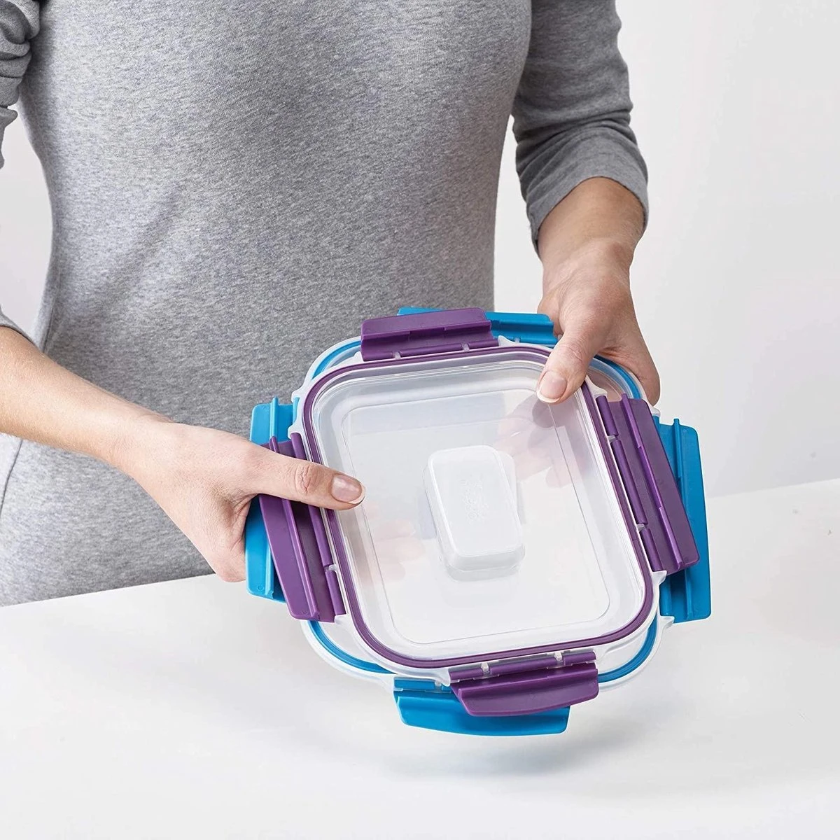 Vershoudbakjes, Set Van 5 Stuks, Multicolor - Joseph Joseph | Nest Lock 4 Vershoudbakjes, Set Van 5 Stuks, Multicolor - Joseph Joseph | Nest Lock - Afbeelding 2