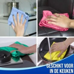 Nince Microvezeldoekjes - Set Van 12 - Schoonmaakdoekjes 30x30 - Reinigingsdoekjes - Vaatdoekjes 11 Nince Microvezeldoekjes - Set Van 12 - Schoonmaakdoekjes 30x30 - Reinigingsdoekjes - Vaatdoekjes -Mepal shop 1200x1200 150
