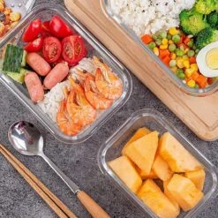 VMCA Glazen Vershoudbakjes Voor Vriezer Oven En Magnetron - 9 Bakjes 18 VMCA Glazen Vershoudbakjes Voor Vriezer Oven En Magnetron - 9 Bakjes -Mepal shop 1200x1200 1538