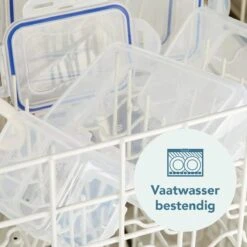 Lock&Lock (mini) Vershoudbakjes - Bewaardozen Voedsel - Sausbakjes Met Deksel - Dressing Bakje - Dressing To Go - Set Van 4 Stuks - Lekvrij - BPA Vrij - Klein - Rond - 100 Ml - Transparant -Mepal shop 1200x1200 1540