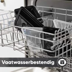 Bablue Meal Prep Bakjes - 7 Stuks - Met 7 Extra Dressingsbakjes - Vershoudbakjes Set Met Deksel - Plastic Bakjes Met Deksel - Lunchbox - Diepvriesbakjes - Bewaardozen Met Deksel - Geschikt Voor Diepvries Magnetron Vaatwasser - In Elkaar Te Stapelen -Mepal shop 1200x1200 1544