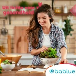 Bablue Meal Prep Bakjes - 7 Stuks - Met 7 Extra Dressingsbakjes - Vershoudbakjes Set Met Deksel - Plastic Bakjes Met Deksel - Lunchbox - Diepvriesbakjes - Bewaardozen Met Deksel - Geschikt Voor Diepvries Magnetron Vaatwasser - In Elkaar Te Stapelen -Mepal shop 1200x1200 1553