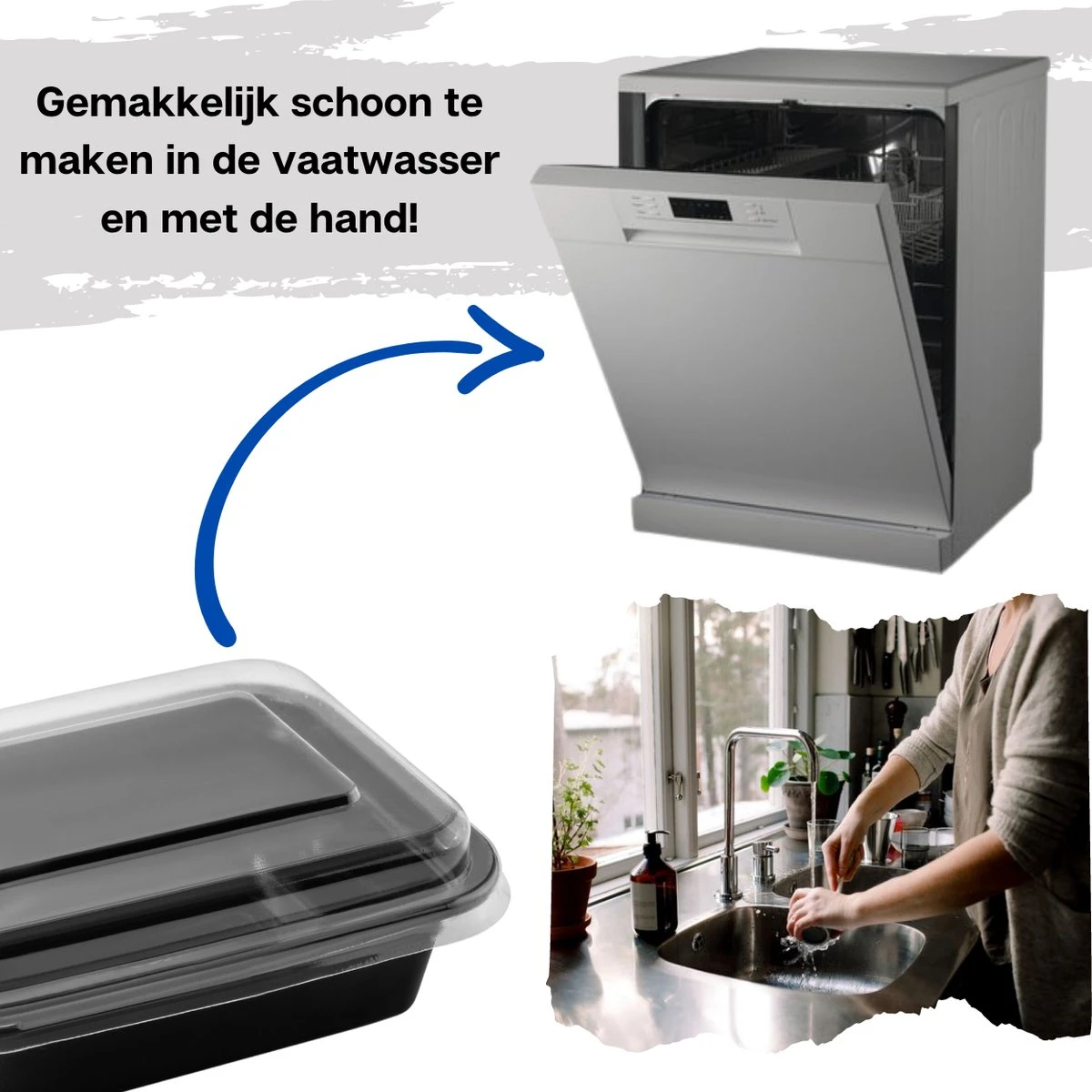 Meal Prep Bakjes - 10 Stuks - 1 Compartiment - Lunchbox - Diepvriesbakjes - Vershoudbakjes - Plastic Bakjes Met Deksel - Magnetron Bakjes Met Deksel - Meal Prep - Vershouddoos - 1L - BPA Vrij 8 Meal Prep Bakjes - 10 Stuks - 1 Compartiment - Lunchbox - Diepvriesbakjes - Vershoudbakjes - Plastic Bakjes Met Deksel - Magnetron Bakjes Met Deksel - Meal Prep - Vershouddoos - 1L - BPA Vrij - Afbeelding 6