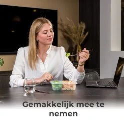 Vershoudbakjes - Meal Prep Bakjes - Lunchbox - Diepvriesbakjes - Vershouddoos - 5 Stuks - 1050ML - BPA Vrij - Stosh -Mepal shop 1200x1200 1623