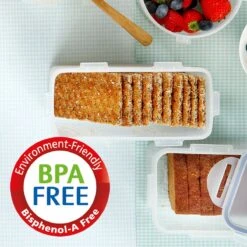 Lock&Lock Cracker Bewaardoos - Knackebrod Bewaardoos - Vershouddoos - 1,5 Liter - Transparant - Set Van 2 Stuks -Mepal shop 1200x1200 1629