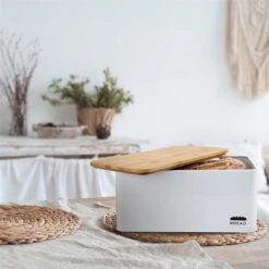 Oklahoma Broodtrommel Metaal 35,5x15,5x23 Cm Bamboe Deksel Snijplank 13 Oklahoma Broodtrommel Metaal 35,5x15,5x23 Cm Bamboe Deksel Snijplank -Mepal shop 1200x1200 1724