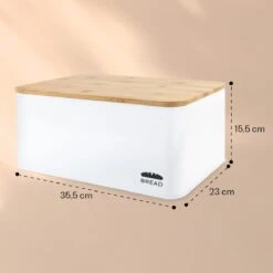 Oklahoma Broodtrommel Metaal 35,5x15,5x23 Cm Bamboe Deksel Snijplank 16 Oklahoma Broodtrommel Metaal 35,5x15,5x23 Cm Bamboe Deksel Snijplank -Mepal shop 1200x1200 1726