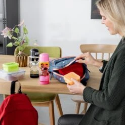 Lock&Lock (mini) Vershoudbakjes Set Met Deksel - Snackdoosjes - Snackbox - Babyvoeding Bewaarbakjes - Set Van 4 Stuks - Roze - 180 Ml - Kinderen En Volwassenen - Lekvrij - BPA Vrij -Mepal shop 1200x1200 1828