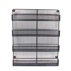 QUVIO Groot Kruidenrek Staal - Ophangbaar - Voor 32 Kruidenpotjes - 4 Laags - Zwart -Mepal shop 1200x1200 1894