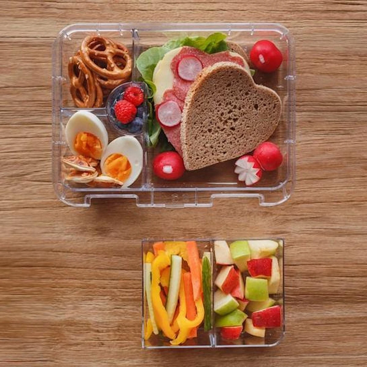 Schmatzfatz Junior Lunchbox 6 Vakken 21,3 X 15 X 4,5 Cm (BxHxD) 7 Schmatzfatz Junior Lunchbox 6 Vakken 21,3 X 15 X 4,5 Cm (BxHxD) - Afbeelding 5