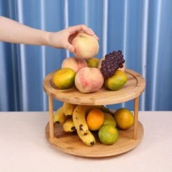 Merkloos Decopatent® Kruidenrek / Fruitschaal Bamboe - Rond - Kruiden Carrousel - Draaibaar - Staand Bamboe Specerijenrek Draaiplateau - Fruitrek 17 Merkloos Decopatent® Kruidenrek / Fruitschaal Bamboe - Rond - Kruiden Carrousel - Draaibaar - Staand Bamboe Specerijenrek Draaiplateau - Fruitrek -Mepal shop 1200x1200 2069