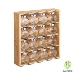 Merkloos Decopatent® Kruidenrekje Ophangbaar - Kruidenrek Inclusief 16 Kruidenpotjes - Bamboe Hout - 4 Laags 17 Merkloos Decopatent® Kruidenrekje Ophangbaar - Kruidenrek Inclusief 16 Kruidenpotjes - Bamboe Hout - 4 Laags -Mepal shop 1200x1200 2091