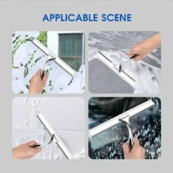 Mdxl® Raamwisser - Raamtrekker - Inclusief Ophanghaak Met Zuignap - Rvs - Douchewisser- Douche Trekker -Mepal shop 1200x1200 21