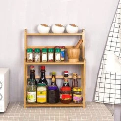 Cellavi Duurzaam Kruidenrek Staand Van Bamboe - Keukenrek Verstelbaar - Keuken Accessoires - Stevige Constructie - Multifunctioneel En Waterafstotend -Mepal shop 1200x1200 2143