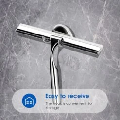 Mdxl® Raamwisser - Raamtrekker - Inclusief Ophanghaak Met Zuignap - Rvs - Douchewisser- Douche Trekker -Mepal shop 1200x1200 22