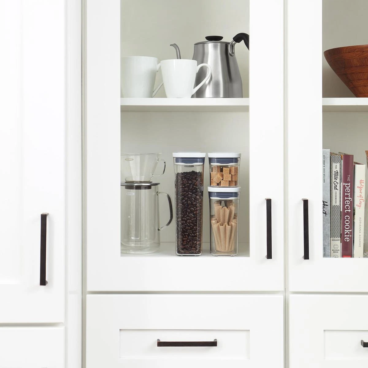 OXO Good Grips Voorraadbus 'POP' 2.0 - Groot Vierkant - Hoog - 5,7 Liter 4 OXO Good Grips Voorraadbus 'POP' 2.0 - Groot Vierkant - Hoog - 5,7 Liter - Afbeelding 2