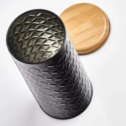 2x Bewaar/voorraad Blikken Koffiepads - Zwart - 18 X 7,5 Cm - 1 Liter -Mepal shop 1200x1200 2301