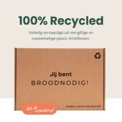 BROODNODIG® - Herbruikbare Boterhamzak - Van 100% Gerecyclede PET-flessen - Ideaal Als Diepvrieszakjes - Lunchzak - Herbruikbaar Boterhamzakje - Foodwrap - Lunchbox - 30x20cm - Pastel Groen -Mepal shop 1200x1200 2374