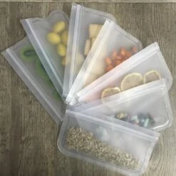 Siliconen Vershoudzakken | Diepvrieszakken | Set Van 10 | Duurzaam | Herbruikbaar Boterhamzakje | Mealprep -Mepal shop 1200x1200 2387