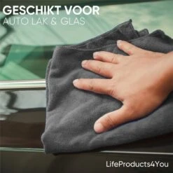 LifeProducts4You Microvezeldoekjes - Vaatdoek - Raamdoeken - Schoonmaakdoekjes - Raamdoeken Streepvrij - Microvezeldoeken - Reinigingsdoekjes - Spiegeldoeken - Autodroog Doek - Auto Schoonmaak Producten - 30 X 30 Cm - 7 Stuks -Mepal shop 1200x1200 239