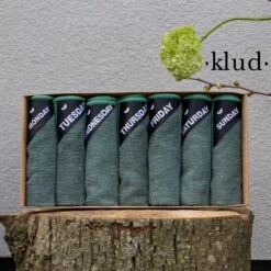 Klud Microvezel Vaatdoekjes - Set Van 7 - Olijfgroen