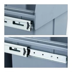 Relaxdays Inbouw Prullenbak Keuken - Uitschuifbare Vuilnissysteem - 3 Vakken - Grijs 20 Relaxdays Inbouw Prullenbak Keuken - Uitschuifbare Vuilnissysteem - 3 Vakken - Grijs -Mepal shop 1200x1200 432
