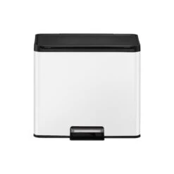 EKO Essential Recycling Prullenbak - 20 + 9 Liter - Wit -Mepal shop 1200x1200 448