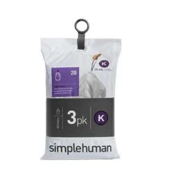 Simplehuman Afvalzakken Code K - 35-45 Liter - 60 Stuks -Mepal shop 1200x1200 464