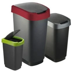 Rotho Twist Afvalbak - 25L - 47cm - Antraciet 19 Rotho Twist Afvalbak - 25L - 47cm - Antraciet -Mepal shop 1200x1200 470
