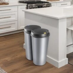 GENERIC Deuba Vuilnisbak Duo 50L – Rond 2x 25 Liter – Kunststof Zilver 14 GENERIC Deuba Vuilnisbak Duo 50L – Rond 2x 25 Liter – Kunststof Zilver -Mepal shop 1200x1200 512