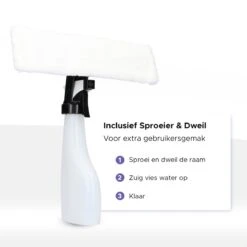 Motionflow Vacuüm Raamwisser - Elektrische Ruitenreiniger Met Inwasser - Oplaadbaar 23 Motionflow Vacuüm Raamwisser - Elektrische Ruitenreiniger Met Inwasser - Oplaadbaar -Mepal shop 1200x1200 52