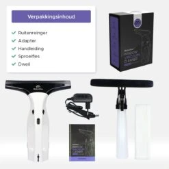 Motionflow Vacuüm Raamwisser - Elektrische Ruitenreiniger Met Inwasser - Oplaadbaar 25 Motionflow Vacuüm Raamwisser - Elektrische Ruitenreiniger Met Inwasser - Oplaadbaar -Mepal shop 1200x1200 54