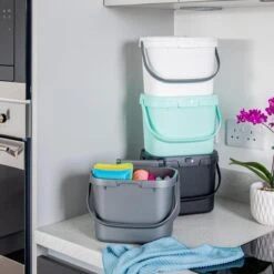 Keuken Caddy, Het Slimste Opbergbakje Of GFT Afvalbakje Van Je Keuken/ Zwart -Mepal shop 1200x1200 572