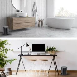 Differnz Pedaalemmer Mat Zwart – Prullenbak Badkamer – Afvalbakje – 5 Liter 14 Differnz Pedaalemmer Mat Zwart – Prullenbak Badkamer – Afvalbakje – 5 Liter -Mepal shop 1200x1200 579