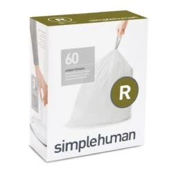 Simplehuman Afvalzakken Code R - 10 Liter - 60 Stuks