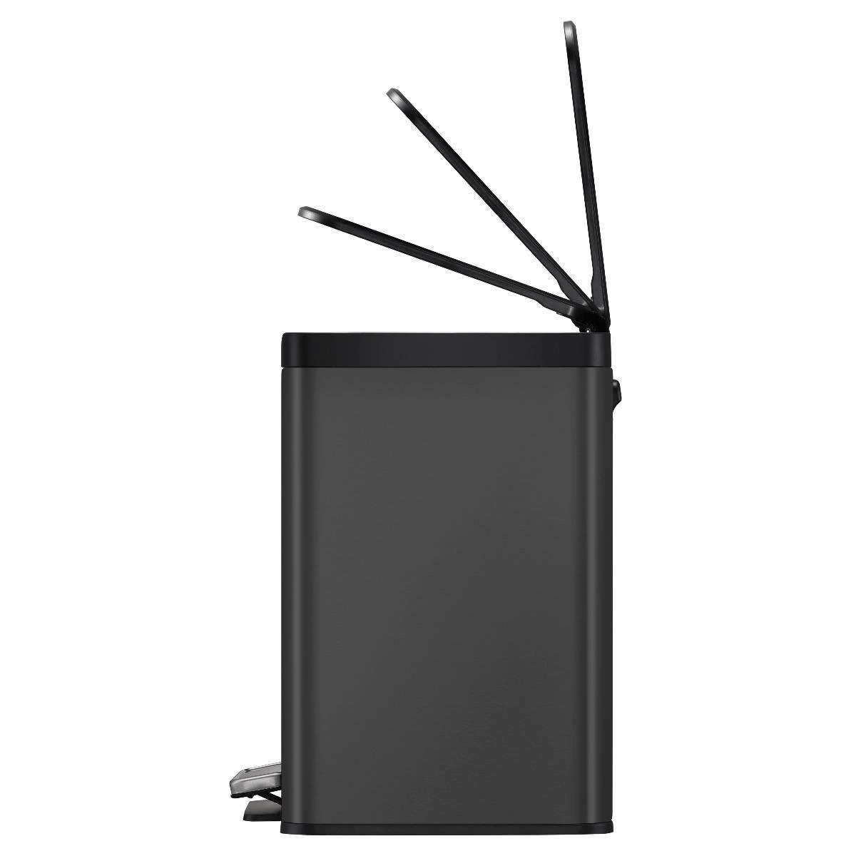 EKO Pedaalemmer Essential 2x15 L Zwart 4 EKO Pedaalemmer Essential 2x15 L Zwart - Afbeelding 2