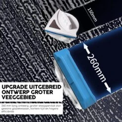 Thuys Magnetische Ramenwasser - Raamwisser Met Touw - Enkel Glas - Ramenreiniger Inclusief Reinigingspads - 3-8mm - Ramenwisser - Blauw -Mepal shop 1200x1200 72