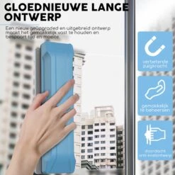 Thuys Magnetische Ramenwasser - Raamwisser Met Touw - Enkel Glas - Ramenreiniger Inclusief Reinigingspads - 3-8mm - Ramenwisser - Blauw -Mepal shop 1200x1200 73