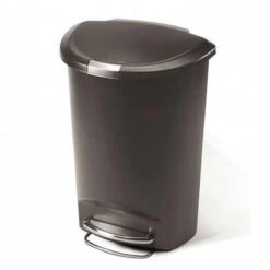 Simplehuman Semi-Round Prullenbak - 50 L - RVS - Grijs -Mepal shop 1200x1200 789