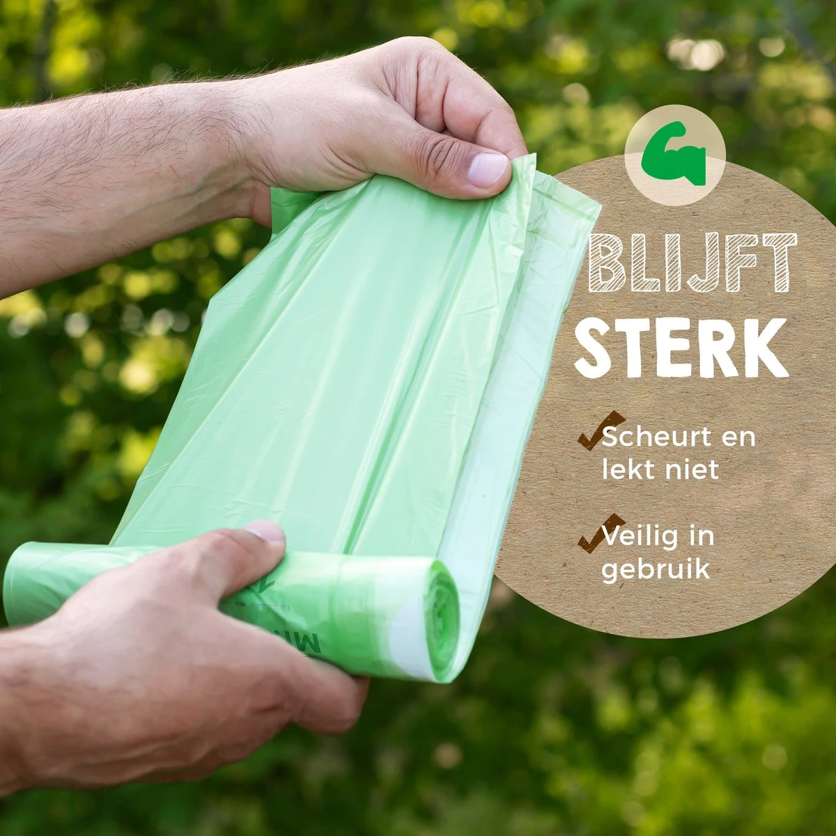 Biozakken 6 Liter 150 Stuks Biologisch Afbreekbare Afvalzakken – 35 X 36 Cm - 100% Composteerbare Vuilniszakken - Incl. Dispenser - Gft Afvalzakken 4 Biozakken 6 Liter 150 Stuks Biologisch Afbreekbare Afvalzakken – 35 X 36 Cm - 100% Composteerbare Vuilniszakken - Incl. Dispenser - Gft Afvalzakken - Afbeelding 2