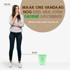 Biozakken 6 Liter 150 Stuks Biologisch Afbreekbare Afvalzakken – 35 X 36 Cm - 100% Composteerbare Vuilniszakken - Incl. Dispenser - Gft Afvalzakken 21 Biozakken 6 Liter 150 Stuks Biologisch Afbreekbare Afvalzakken – 35 X 36 Cm - 100% Composteerbare Vuilniszakken - Incl. Dispenser - Gft Afvalzakken -Mepal shop 1200x1200 867