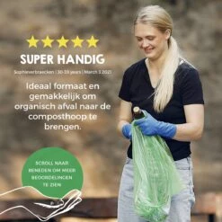 Biozakken 20 Liter 125 Stuks Biologisch Afbreekbare Afvalzakken – 45x50 Cm - 100% Composteerbare Vuilniszakken - Incl. Dispenser - Gft Afvalzakken 24 Biozakken 20 Liter 125 Stuks Biologisch Afbreekbare Afvalzakken – 45x50 Cm - 100% Composteerbare Vuilniszakken - Incl. Dispenser - Gft Afvalzakken -Mepal shop 1200x1200 913